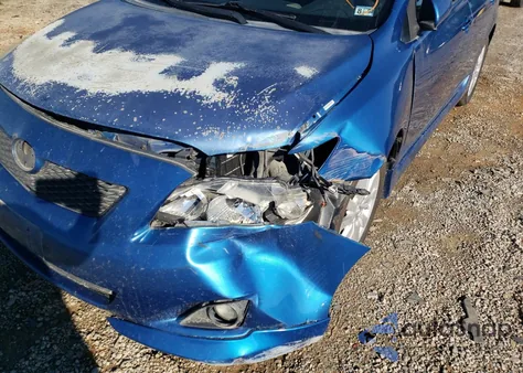 2009 Toyota Corolla Base from USA, damaged, VIN 1NXBU40E39Z093467